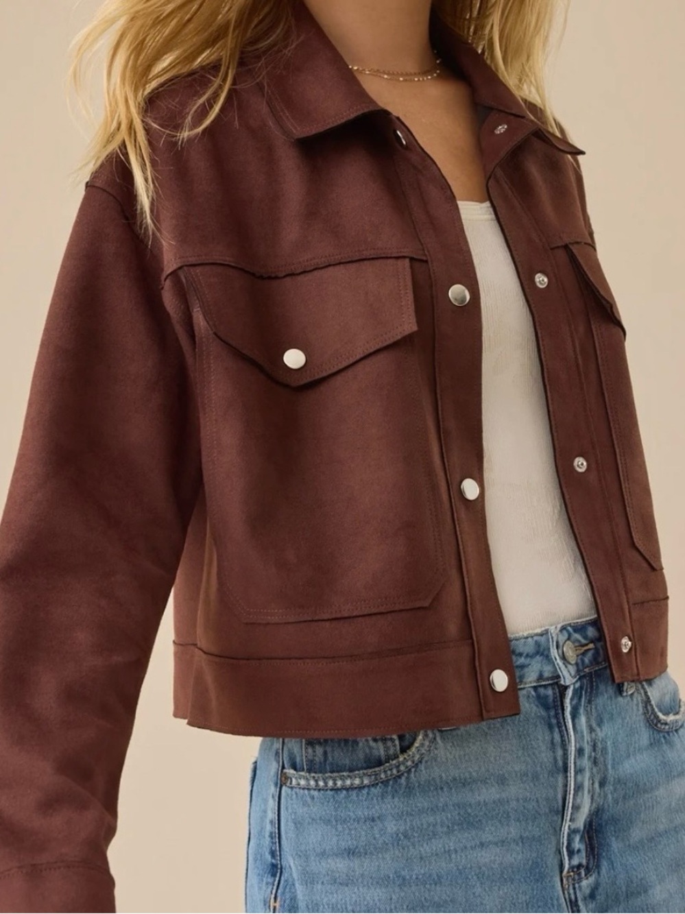 Altar’d State Women's Brown Jacket Size XL NWT